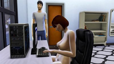 StepSON Catches His asian mommy masturbating In Front Of The Computer And Then Helps Her To Have orgy After lengthy Time without  - Family lovemaking Taboo - Adult flick - barred lovemaking | japanese mother And Stepson Story