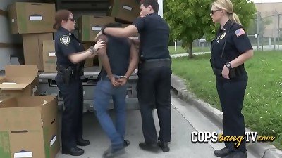 kinky big-black-cock lovers are prepped to tear up firm with a black criminal.